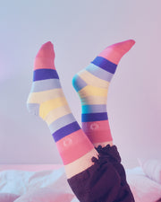 Color Wave Socks